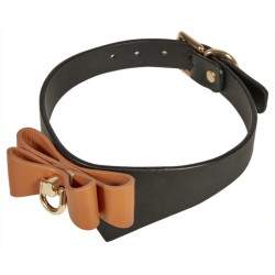 Generique Collier et Laisse Butler Noir et Marron